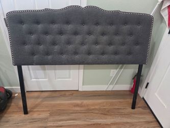 Queen size Headboard and frame