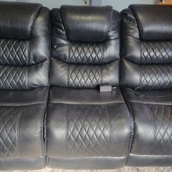 Black Electric Couches