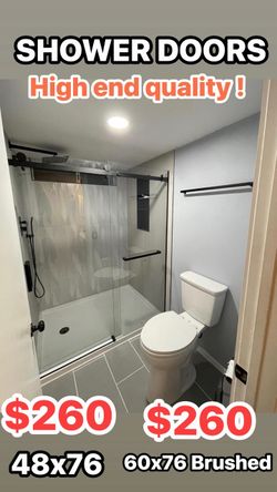 Shower door 48x76
