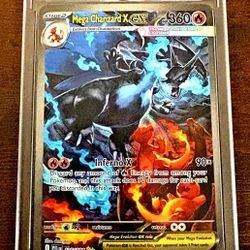 Pokemon Phantasmal Flames Mega Charizard x Ex 125/094 Ultra Rare