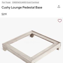 Pottery Barn Teen Cushy Lounge Pedestal Base