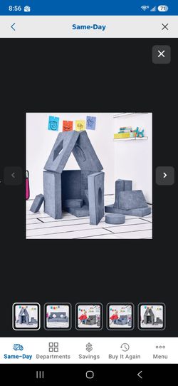 Yourigami Convertible Fort Cushions
