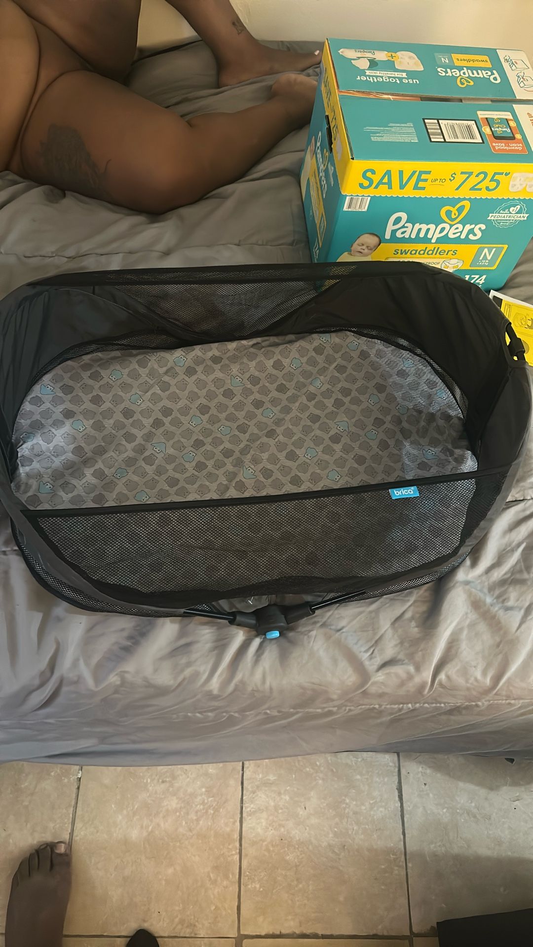 Brica Travel Bassinet