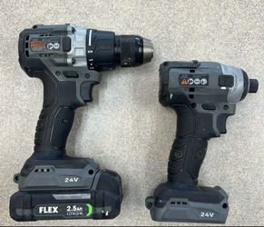 FLEX 24V Brushless Drill & Impact Driver Combo Kit