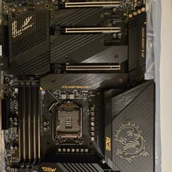 MSI MEG Z590 Morher Board