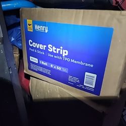 Henry Single-Ply Roofing Cured Synthetic Self-Adhering Cover Strip 6 in x 50 ft