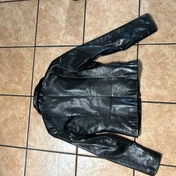 American Base Leather Jacket Women’s Size Da