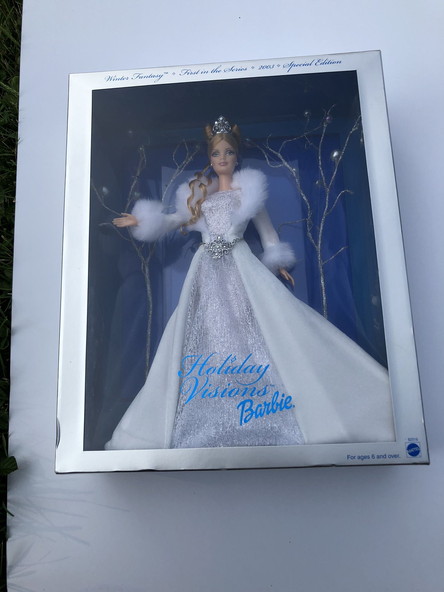 New Holiday Visions Barbie Winter First In The Series