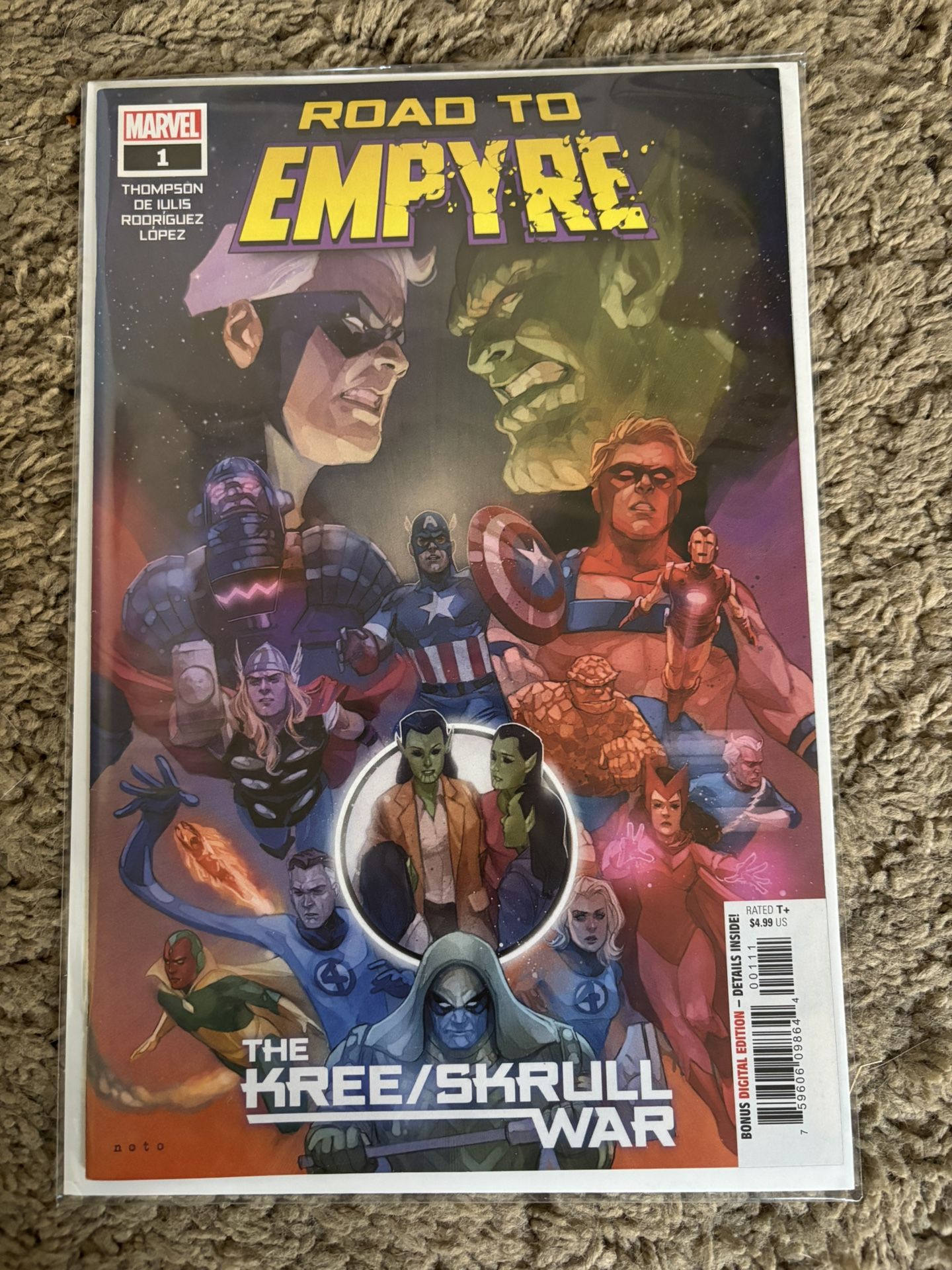 Marvel Empyre Themed Comic Books