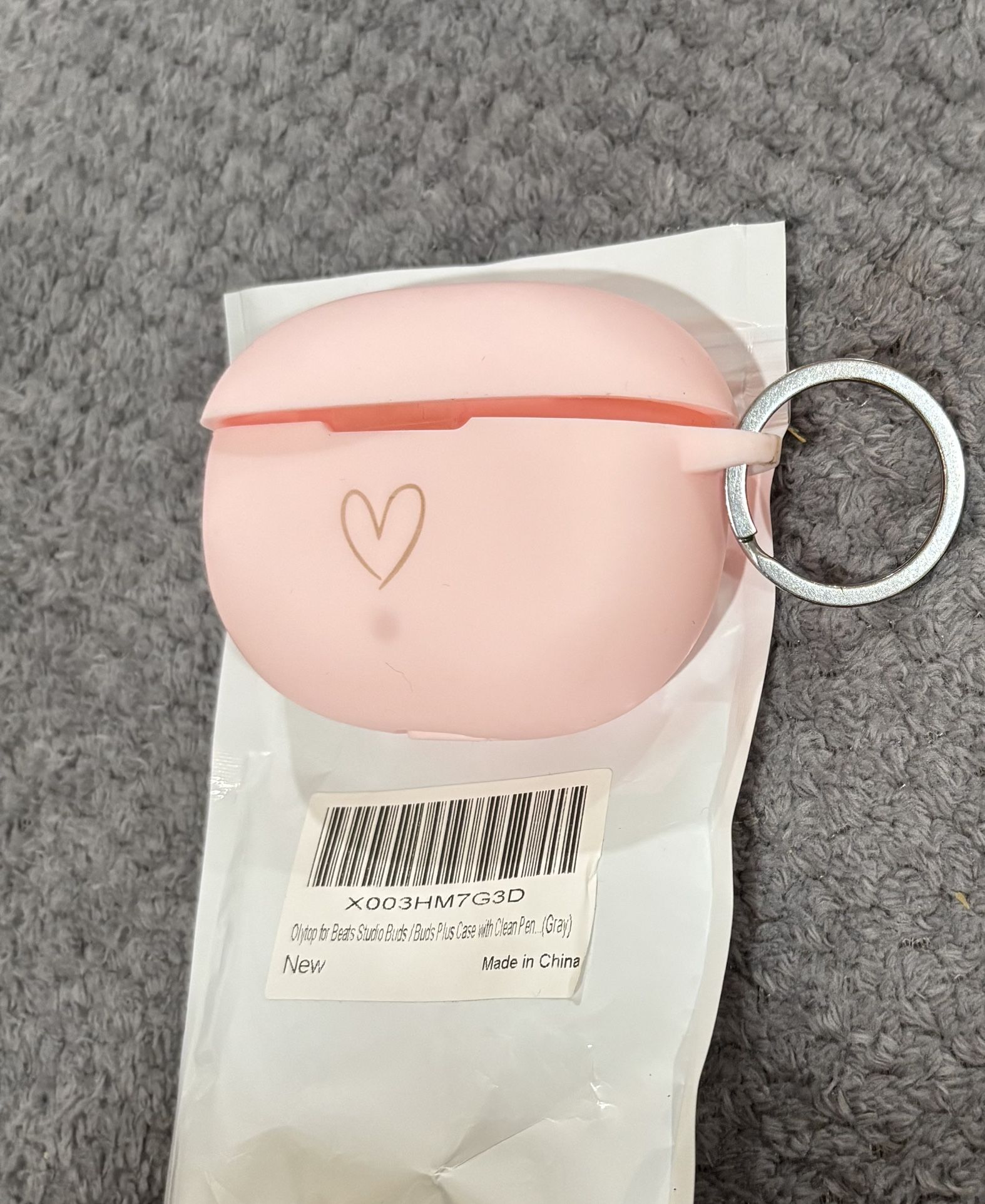 Protective Case for Beats Solo Buds - pink