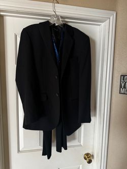 Black Men's Suit Jacket and Pants