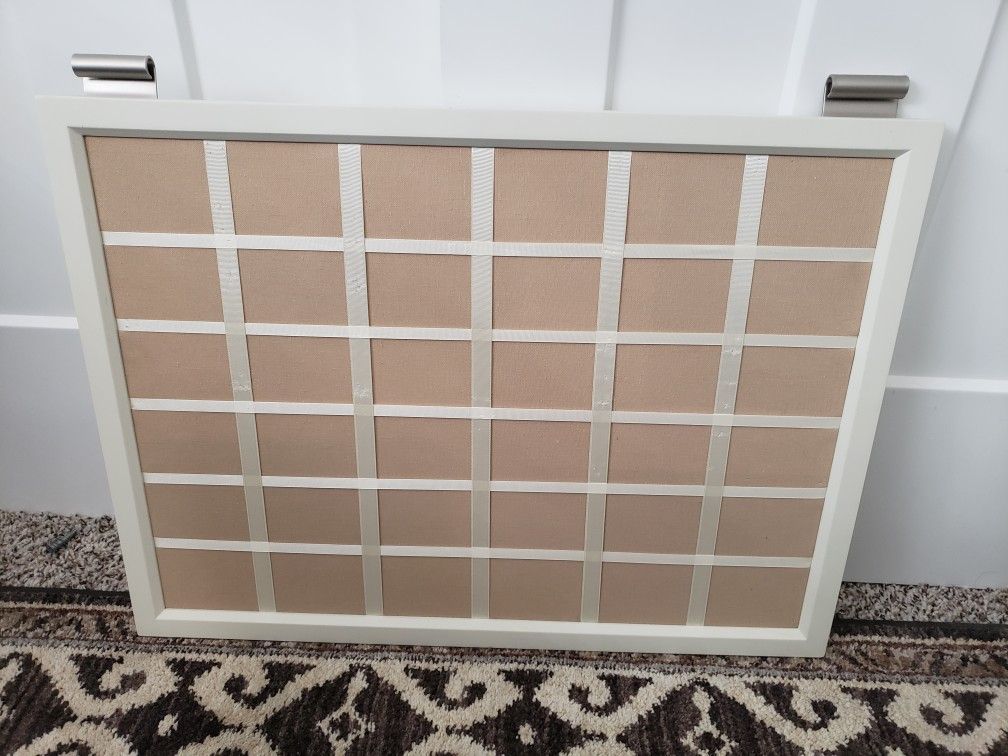 Pottery Barn Linen Pin Board
