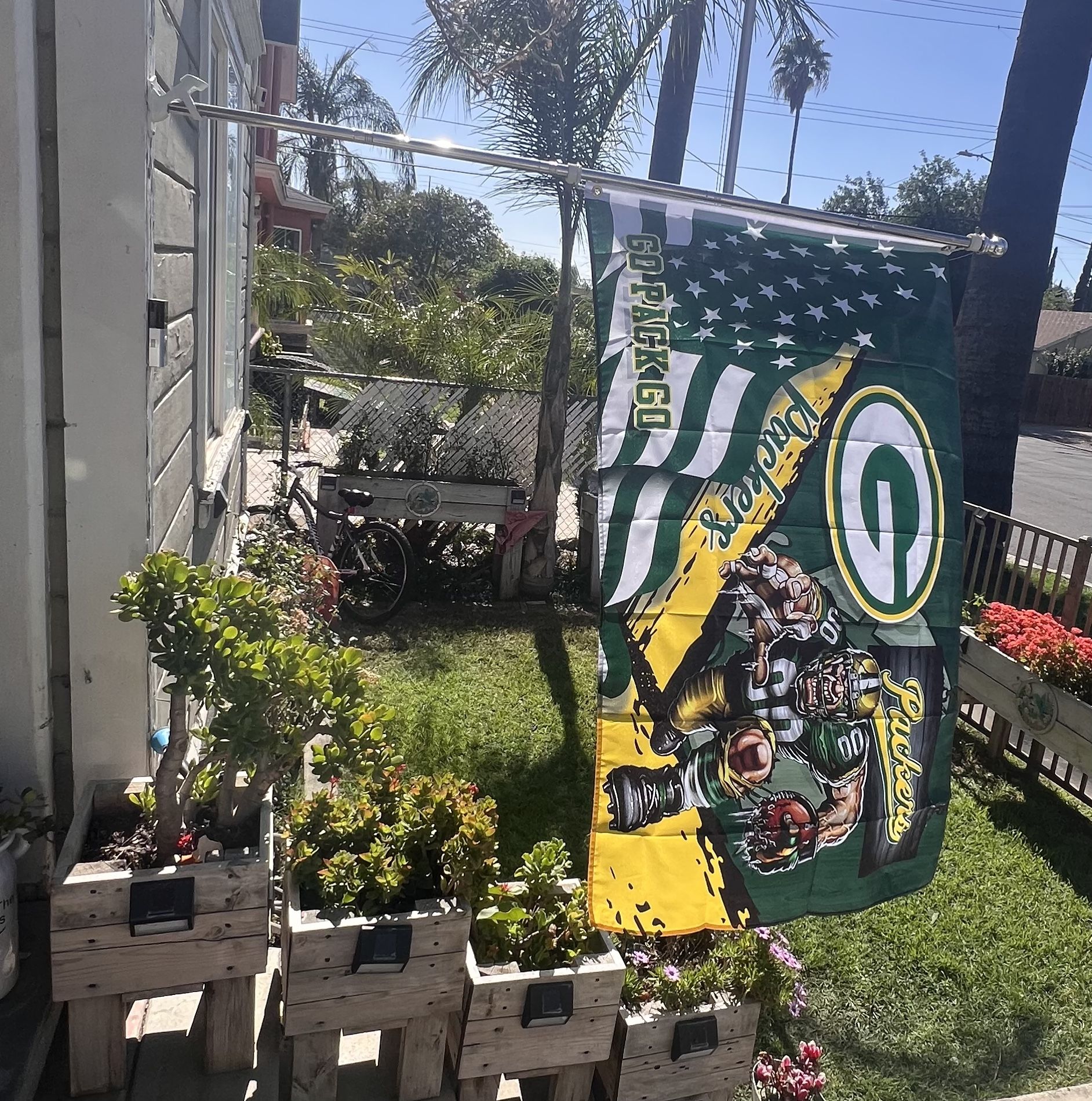 Green Bay Packers Flag Size 3ftx5ft