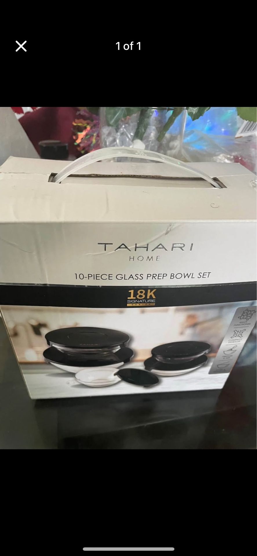 10 Piece Glass  Bowl Prep Set!!!!