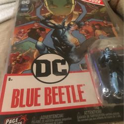 Dc Blue Beetle Comic Book 1of6 Limited 2022 Comic Book Included With Blue Beetle Action Figure 