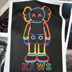 Kaws Xl Canvas 42 Inch X 30 Inches 
