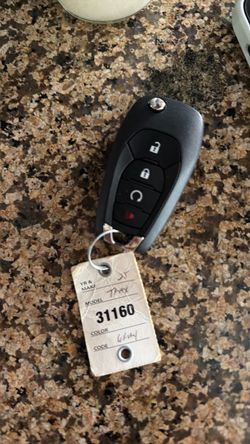 2025 Chevy key fab