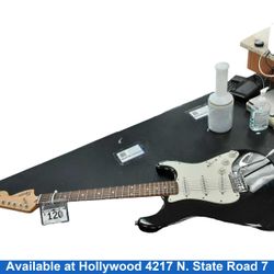 Fender Squire Strat Black Electric Classic Guitar
