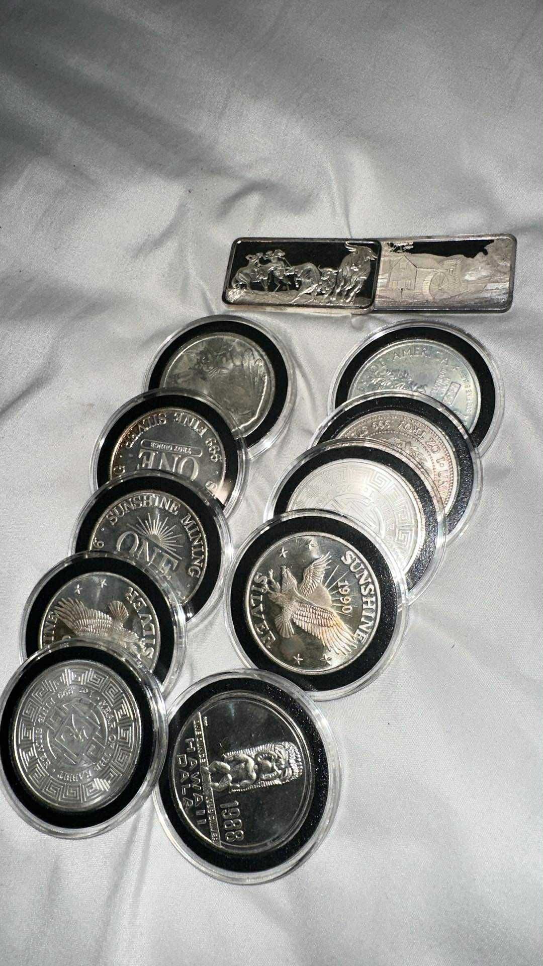 Silver Bars/Rounds