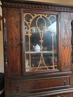 Antique China Cabinet from the mid to late 30's