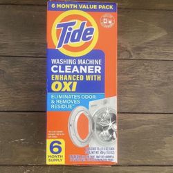 Tide Washing Machine Cleaner 6 Months Supply