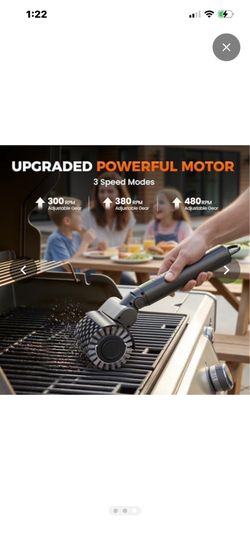 Brand new Electric Grill Brush with charger asking half price $29
