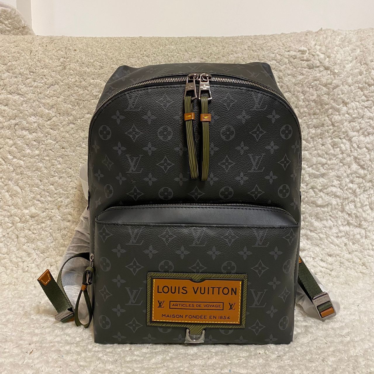leather backpack louis vuitton