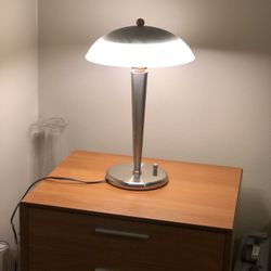 Beutiful Midcentry Modern Designed Glass Top Lamp