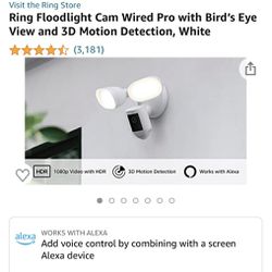 Ring Floodlight Cam Wired Pro  Thumbnail