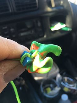 Custom made ear protection for shooting
