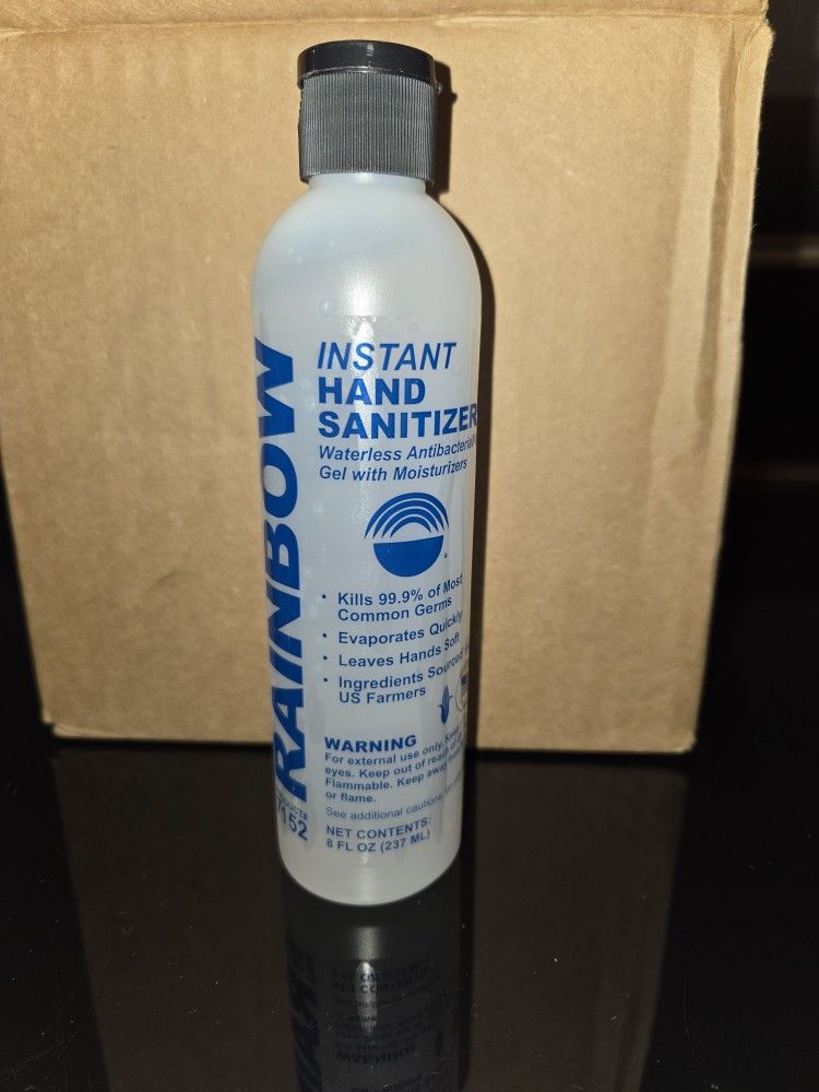 12 Rainbow Instant Hand Sanitizer