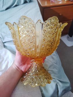Vintage glass bowl