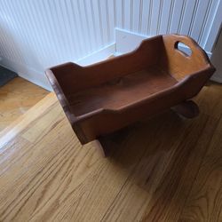 Wooden Cradle (Vintage)