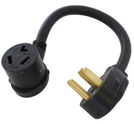 3- To -4 Prong Dryer Outlet Adapter!!