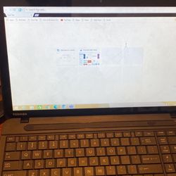 Toshiba Touch Screen Laptop 