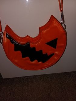 Cute pumpkin head purse