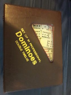 Imcomplete Dominoes set