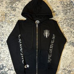 Chrome Hearts Zip up Hoodie 