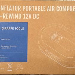 TIRE INFLATOR PORTABLE AIR COMPRESSOR