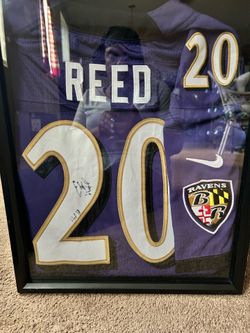 Originally signed ED REED Jersey