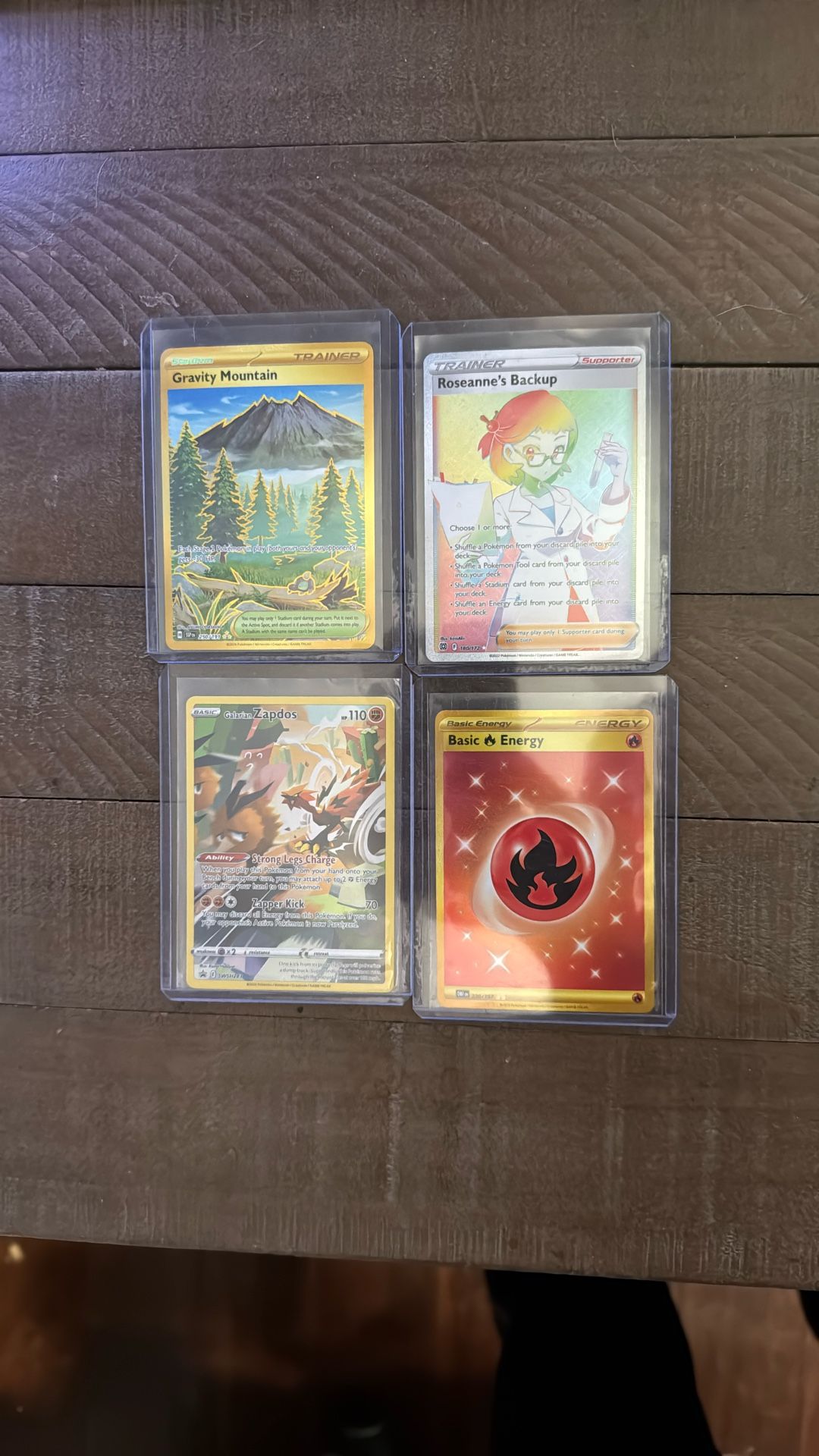 Pokemon Cards Full Arts Rare Fire