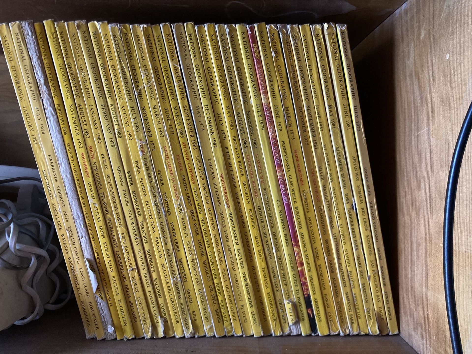 National Geographic Magazines