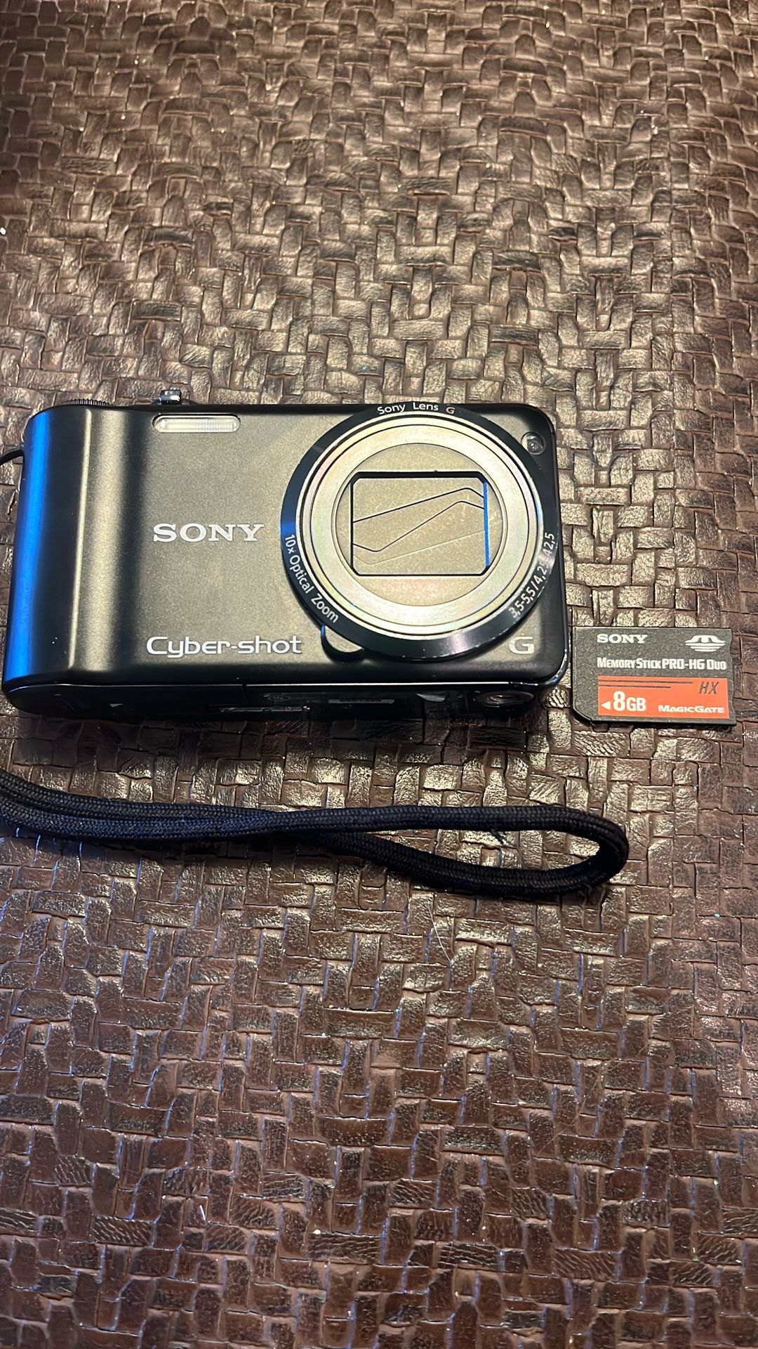 Sony Cyber-shot DSC-HX5V 10.2MP Digital Camera - Black