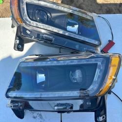 11-13 Jeep Grand Cherokee LED Switchback Headlights Faros Calaveras Micas Luces 