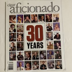 cigar aficionado 30 Years Issue December 2022 Magazine