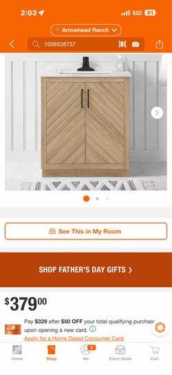 Shop Glacier Bay Huckleberry 30 in. Single Sink Freestanding Weathered Tan Bath Vanity with White Engineered Marble Top (Assembled)