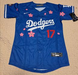 Nike LA Dodgers #17 Cherry Blossom Jersey