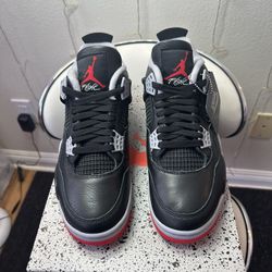 New Jordan 4 Bred Size 6.5&7y $220 Each 