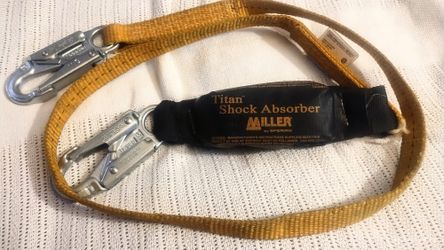 Safety Harness Shock Absorbing Lanyard 