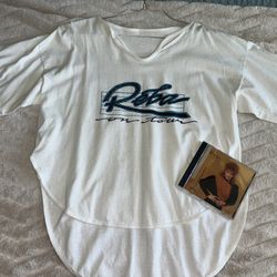 Vintage 1989 Reba McEntire World Tour Shirt + Cd 